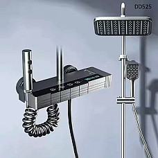 Πολυτελές σύστημα ντους με ψηφιακή οθόνη και 4 λειτουργίες – DD525 - Sellzone.bg Πολυτελές σύστημα ντους με ψηφιακή οθόνη και 4 λειτουργίες – DD525